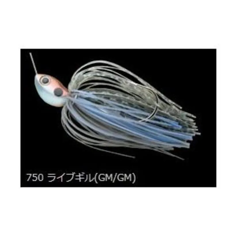 ノリーズNoriesスピナーベイトクリスタルSスーパースローロール1/2oz#750ライブギル